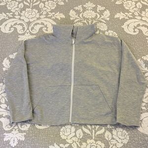 Lululemon Minimal Hoodie ~ Size 10 ~ Heathered Power Grey